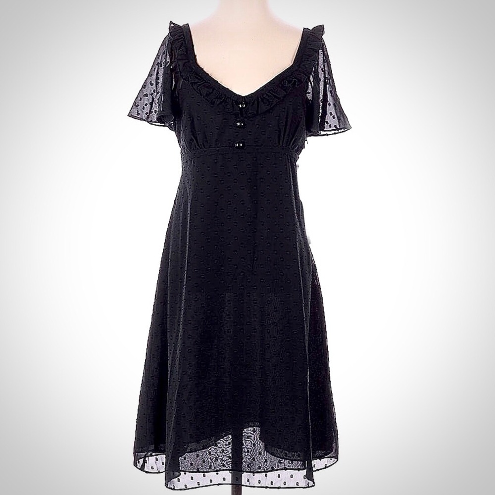Alice Temperley for Target Black Swiss Dot Dress - Picture 6 of 12